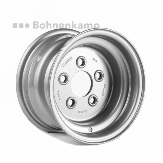6.00X10 5/94/140 A8/18.5 ET0 SILVER RAL9006 STARCO 600@20 ONE PART WP-100-060-006